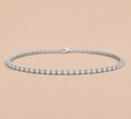 Petite Lab Grown Diamond Tennis Bracelet 2.25ct – 10K White Gold